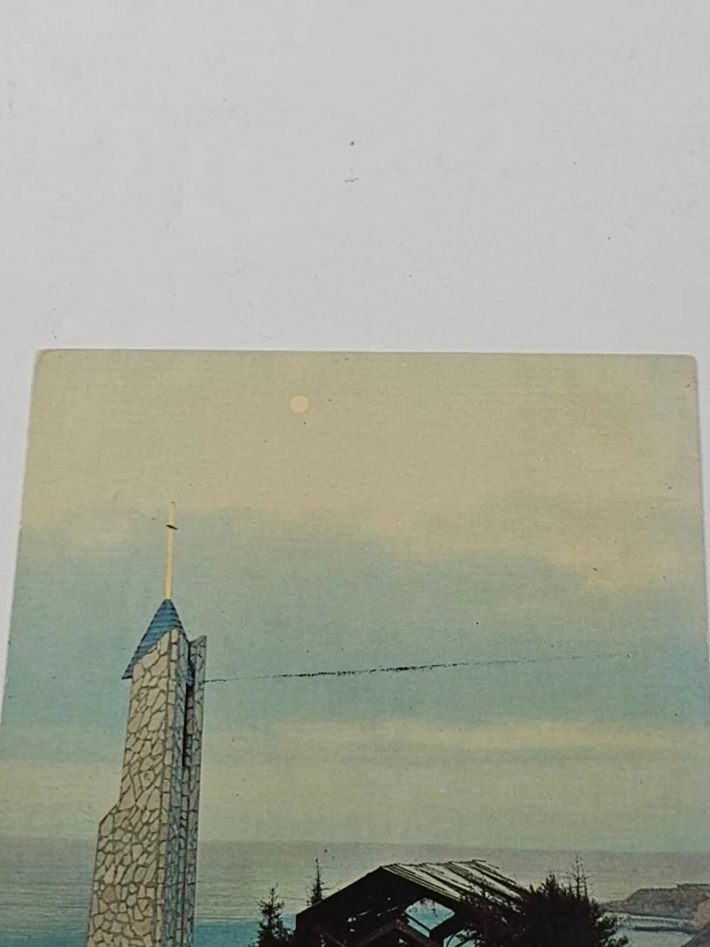 The Wayfarer's Chapel Portuguese Bend California Postcard